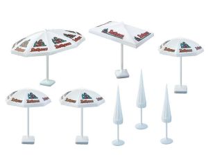 1/87 PARASOLS 8 STUKS 180440