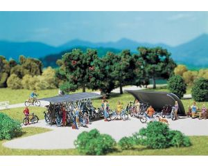 1/87 FIETSENREKKEN MET FIETSEN 2 STUKS 180584