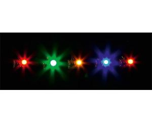 LEDS IN VERSCHILLENDE KLEUREN 5 STUKS 180652