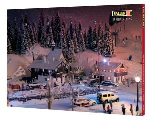 1/87 FALLER ADVENTSKALENDER FIGUURTJES H0 190029