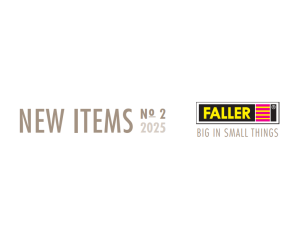 FALLER NEUHEITENPROSPEKT II 2025 ENGLISCH 199925GB