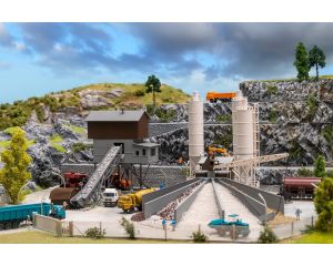 1/160 BETONCENTRALE MET GRINDLAADSILO 222228