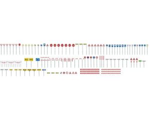 1/160 VERKEERSBORDENSET 272449