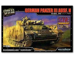 1/72 GERMAN PANZER III AUSF. N MODEL KITS NORWAY MAY 1945 873008A