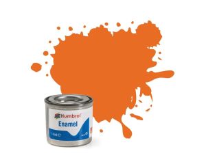 ENAMEL PAINT NO 46 MATT ORANGE MATT 14 ML AA0046