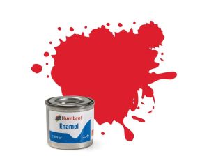 ENAMEL PAINT NO 19 BRIGHT RED GLOSS 14 ML AA0206