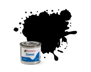 ENAMEL PAINT NO 33 BLACK MATT 14 ML AA0360