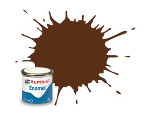 ENAMEL PAINT NO 160 GERMAN CAM RED BROWN MATT 14 ML AA1732