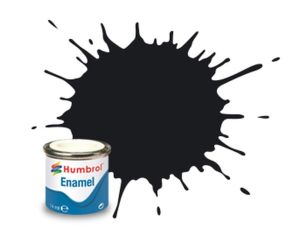 ENAMEL PAINT NO 201 BLACK METALLIC 14 ML AA6392