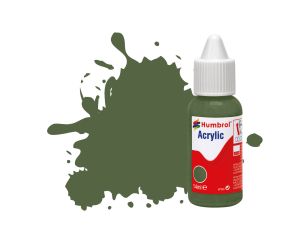 ACRYLIC DROPPER NO 117 US LIGHT GREEN MATT 14 ML DB0117