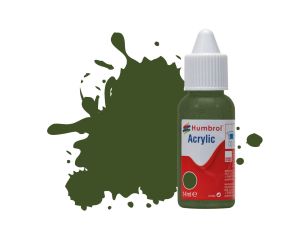 ACRYLIC DROPPER NO 242 RLM 71 DARKGREEN MATT 14 ML DB0242