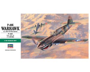 1/48 P-40E WARHAWK U.S. ARMY AIR FORCE FIGHTER JT86 JT86