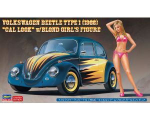1/24 VOLKSW BEETLE T1 1966 CAL LOOK GIRL FIGURE (03/25) * SP445