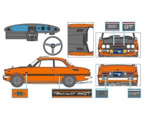 1/24 ISUZU BELLETT 1600GTR EARLY VERSION (08/25) * 652449