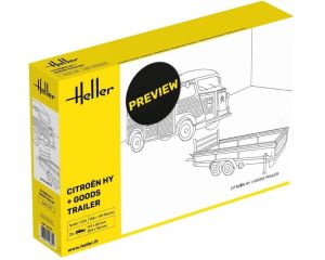 1/24 CITROEN HY + GOODS TRAILER 50331