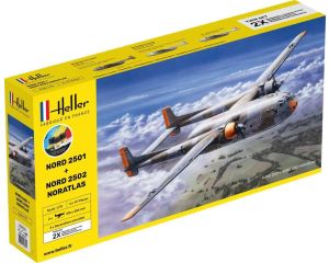 1/72 STARTER KIT NORD 2501 + NORD 2502 NORATLAS TWINSET 55374