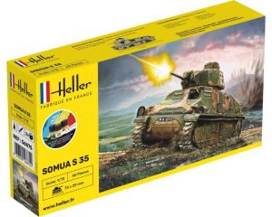 1/72 STARTER KIT PANZER SOMUA S35 56875