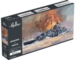 1/400 BISMARCK + TIRPITZ TWINSET 85078