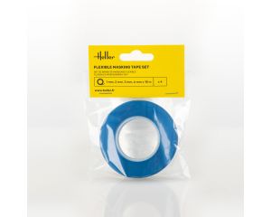 FLEXIBLE MASKING TAPE SET (1, 2, 3, 6 MM X 18 M) 1000990140