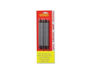 1/76 R600 STRAIGHT TRACK X 4 BLISTER PK HT8300