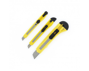 RAZOR KNIFE SET – 3 PIECES