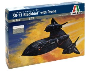 1/72 SR-71 BLACKBIRD WITH DRONE 0145S