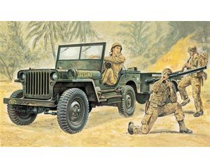 1/35 WILLYS MB JEEP WITH TRAILER 0314S