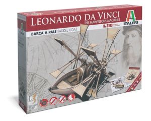 LEONARDO DA VINCI PADDLE BOAT ** 3103