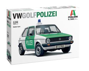 1/24 VW GOLF POLIZEI (2/23) * 3666