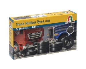 1/24 TRUCK RUBBER TYRES 8X 3889S