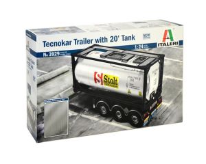 1/24 TECNOKAR TRAILER WITH 20’ TANK 3929S