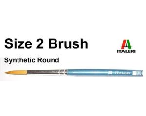 2 BRUSH SYNTHETIC ROUND 51205