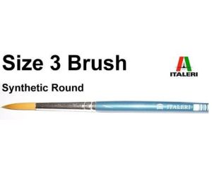 3 BRUSH SYNTHETIC ROUND 51206