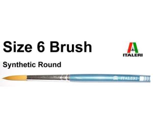 6 BRUSH SYNTHETIC ROUND 51209