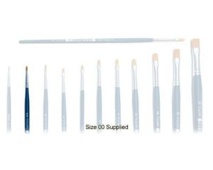 00 BRUSH SYNTHETIC FLAT 51222