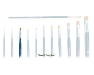 0 BRUSH SYNTHETIC FLAT 51223