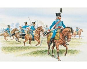 1/72 FRENCH HUSSARS NAP. WARS 6008