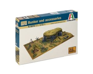 1/72 BUNKER AND ACCESSORIES WWII 6070S