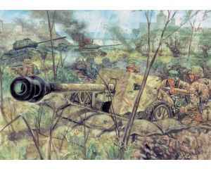 1/72 PAK 40 AT GUN en CREW WWII 6096S