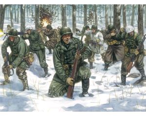 1/72 U.S. INFANTRY - WINTER UNIFORM WWII 6133