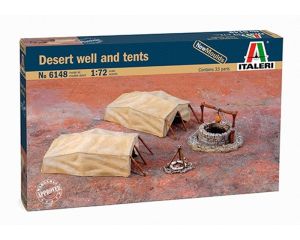 1/72 DESERT WELL AND TENTS 6148