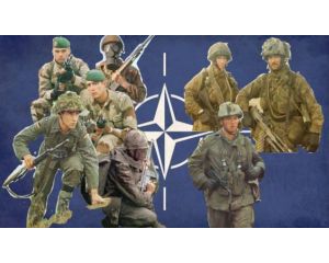 1/72 NATO TROOPS 1980’S 6191S