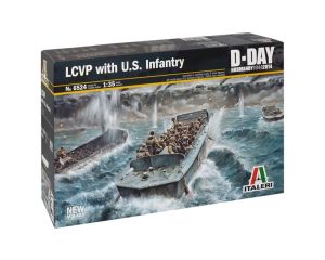1/35 LCVP WITH US INFANTRY 6524