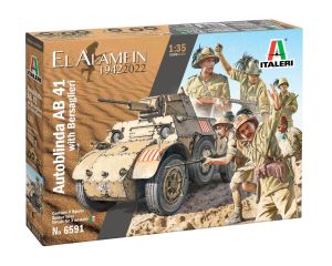 1/35 AB 41 WITH BERSAGLIERI ITALIAN INFANTRY (1/23) * 6591