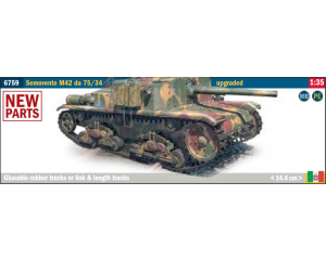 1/35 SEMOVENTE M42 DA 75/34 UPGR (10/25) * 6759S