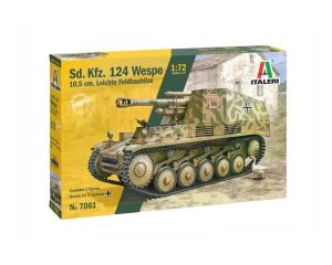 1/72 SD.KFZ. 124 WESPE 10,5 CM. L. FELDHAUBITZE ** 7061S