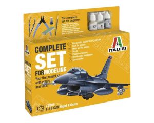 1/72 COMPLETE SET F-16 C/D NIGHT FALCON 72009