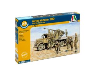 1/72 AUTOCANNONE 3RO WITH 90/53 AA GUN 7508