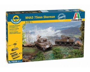 1/72 M4A3 75MM SHERMAN 7518