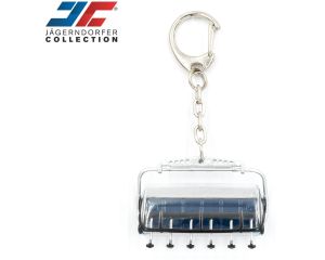 SLEUTELHANGER 6ER ZETEL ROOD/ZWART ** JC80635